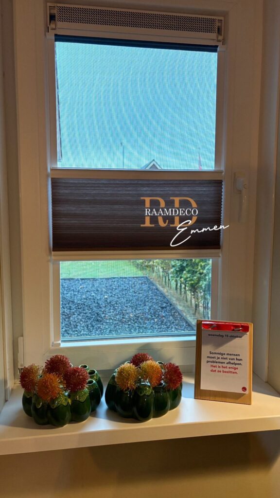 Raamdecoratie op maat Emmen 